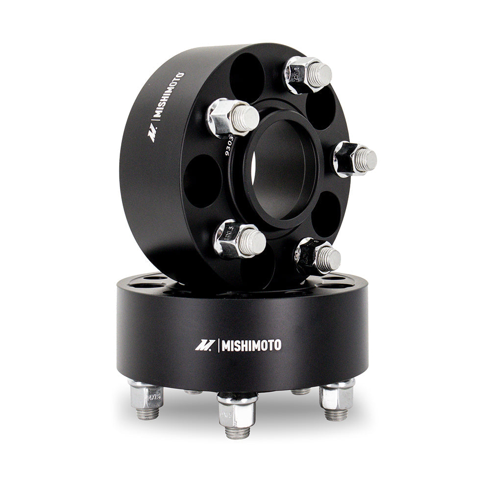 Mishimoto Wheel Spacers, 5x114.3, 67.1, 50, M12, Black