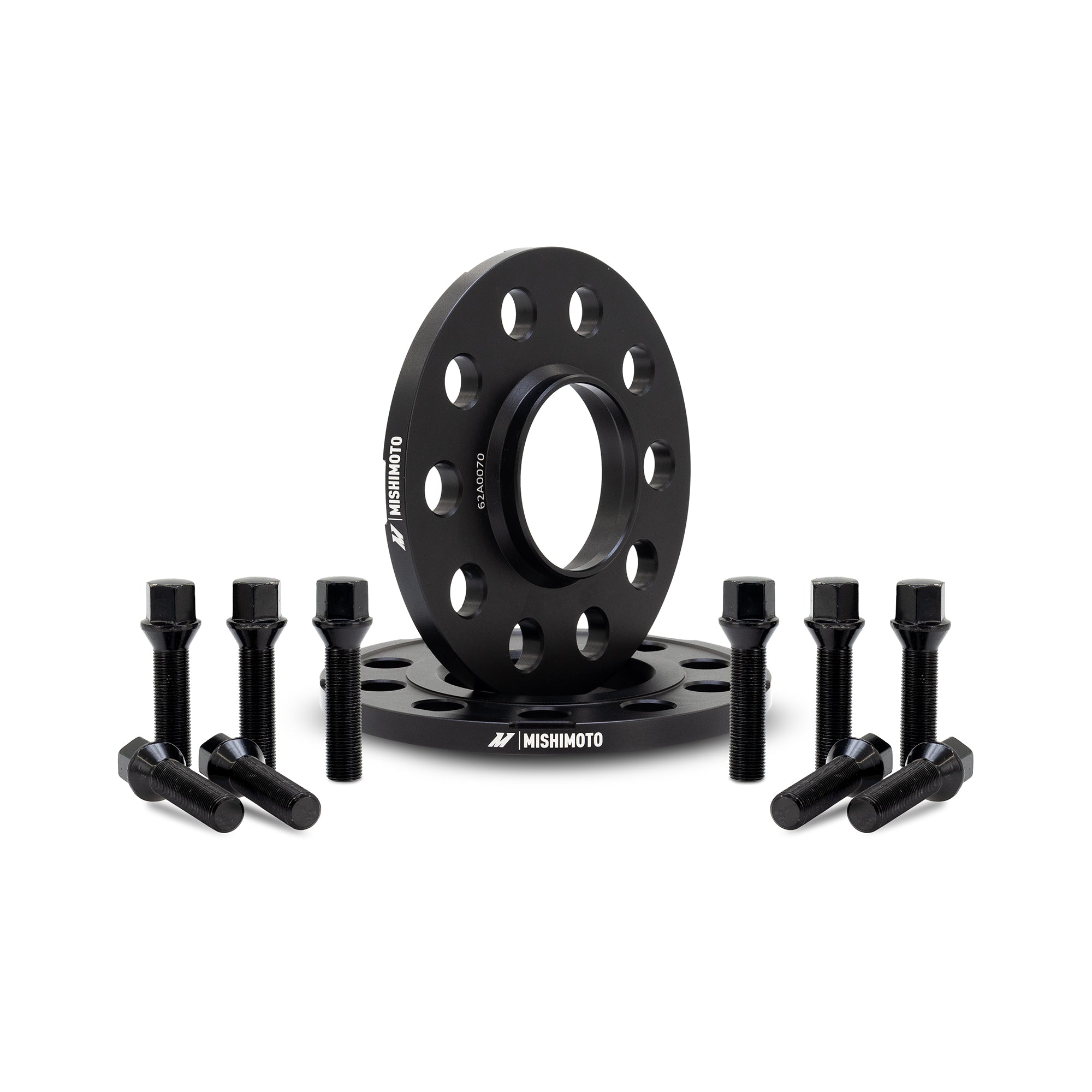 Mishimoto Wheel Spacers, 5x120, 72.6, 12, M14, Black