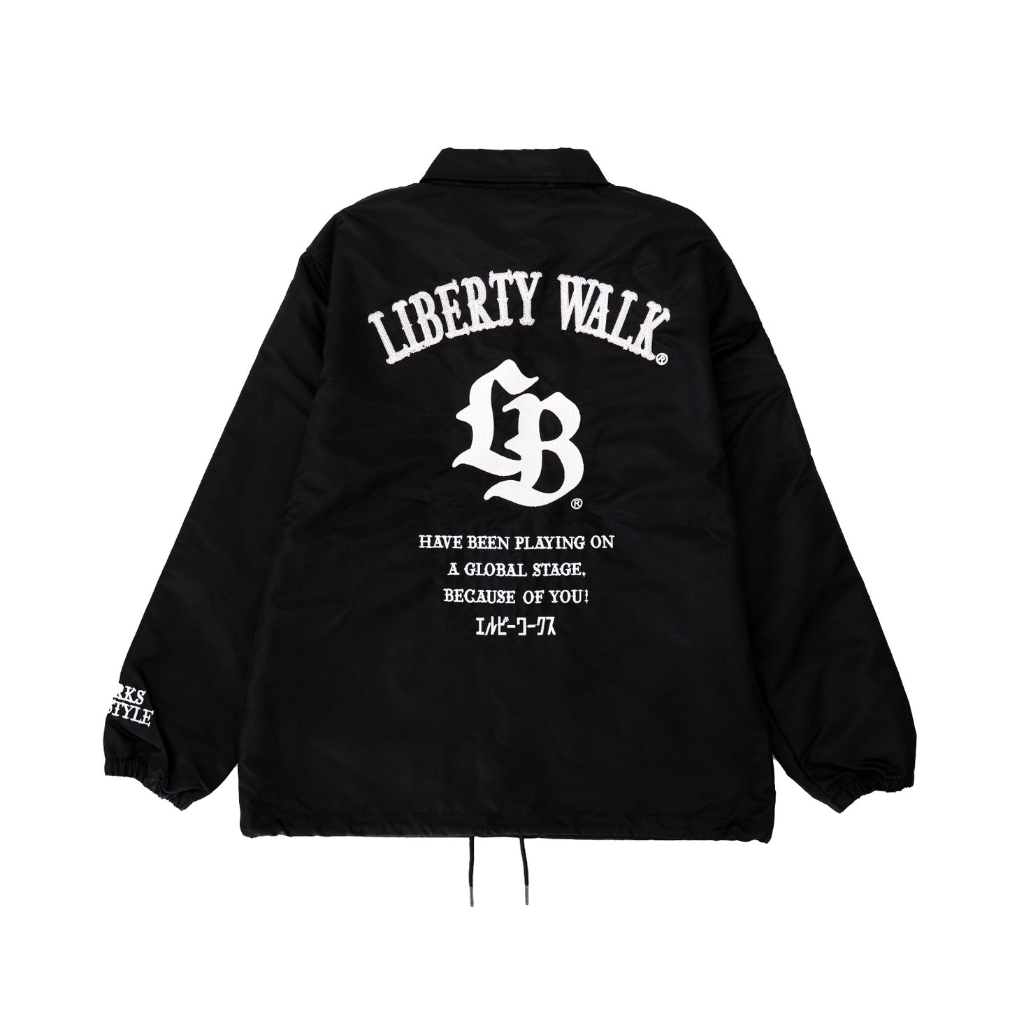 LB Thorn Logo Coach Jacket