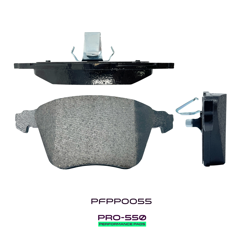 PRO-550 Performance Pads | Fronts | W155mm H73mm D19mm