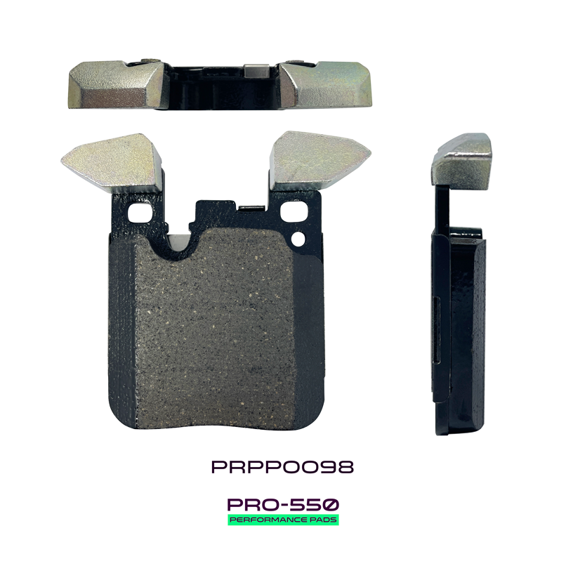 PRO-550 Performance Pads | Rears | W72mm H88mm D17mm