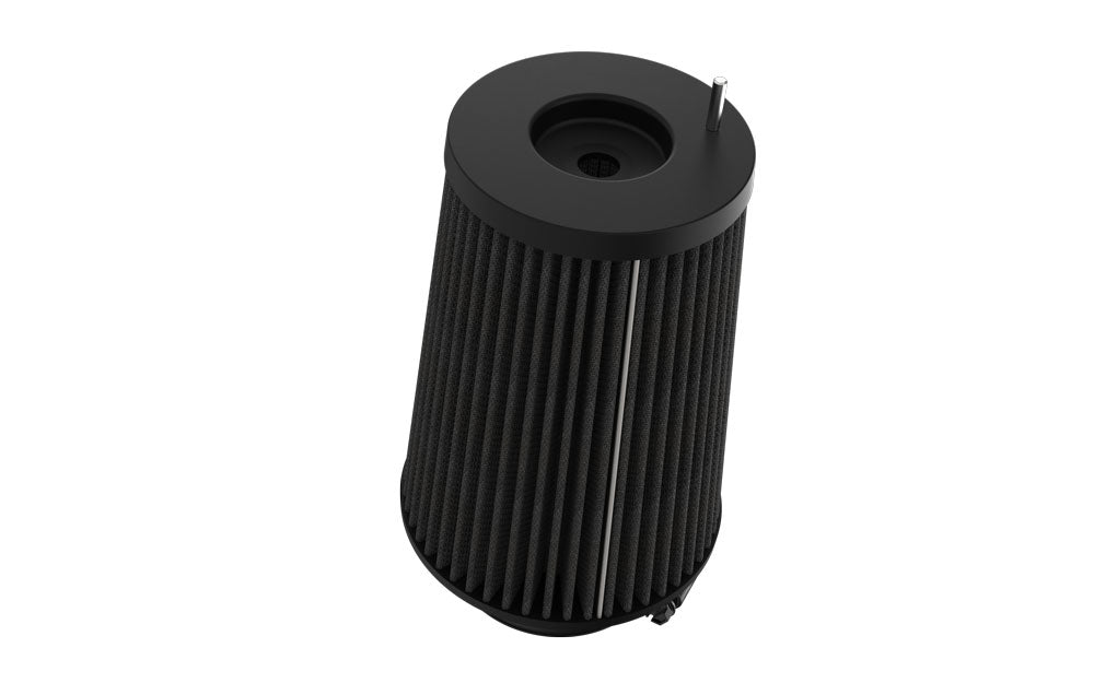 K&N - Universal Clamp-On Air Filter - 4"FLG, 6-3/4"B, 5-1/4"T, 9-1/2"H (RC-3114HBK)