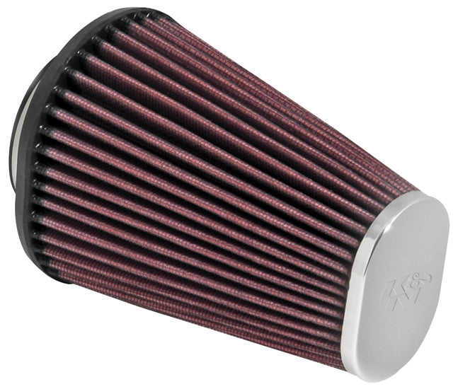 K&N - Universal Clamp-On Air Filter - 2-7/16"FLG; 4-1/2 X 3-3/4B, 3" X 2"T, 6"H. (RC-3680)