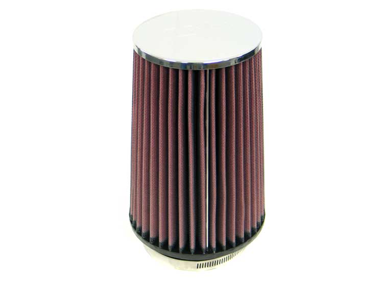 K&N - Universal Clamp-On Air Filter - 3-1/2"FLG, 5-1/2"B, 4-1/2"T, 8"H (RC-4760)