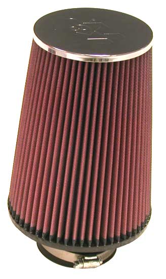 K&N - Universal Clamp-On Air Filter - 3"FLG, 6"B, 4-1/2"T, 8"H (RC-5106)