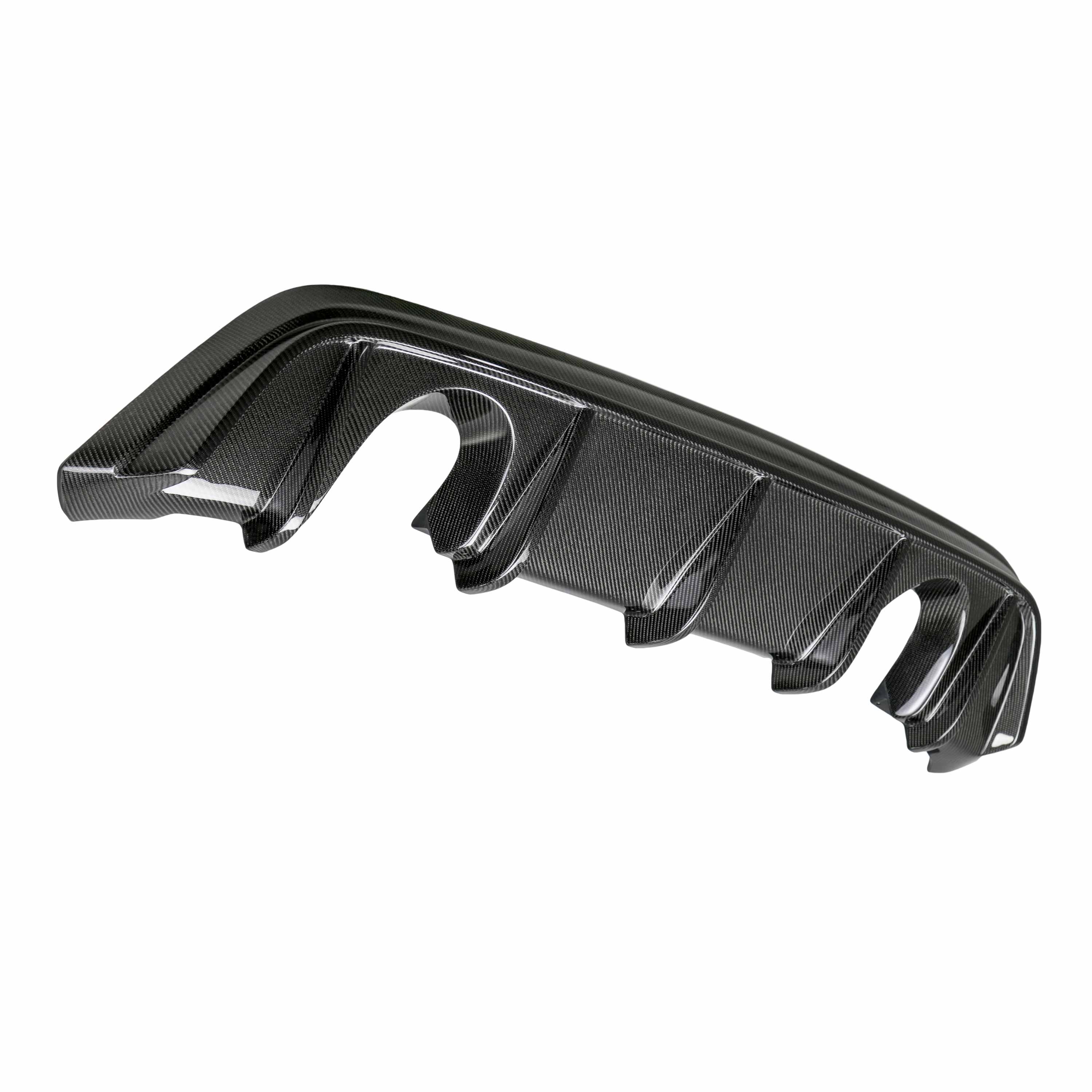 Image of Carbon fiber rear diffuser for 2016-2018 Ford Focus RS