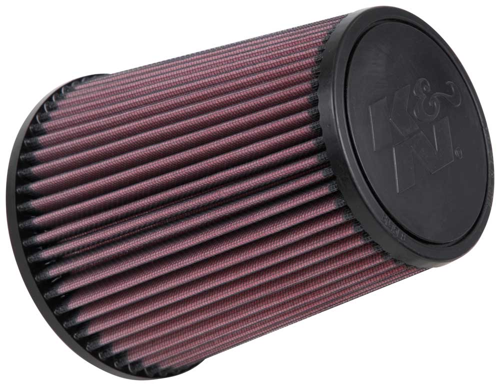 K&N - Universal Clamp-On Air Filter - 4"FLG, 6"B, 4-1/2"RU.TP, 7"H (RF-1015)