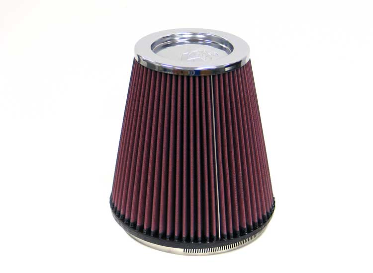 K&N - Universal Clamp-On Air Filter - 6"FLG, 7-1/2"B, 5"CR-T, 8"H (RF-1044)