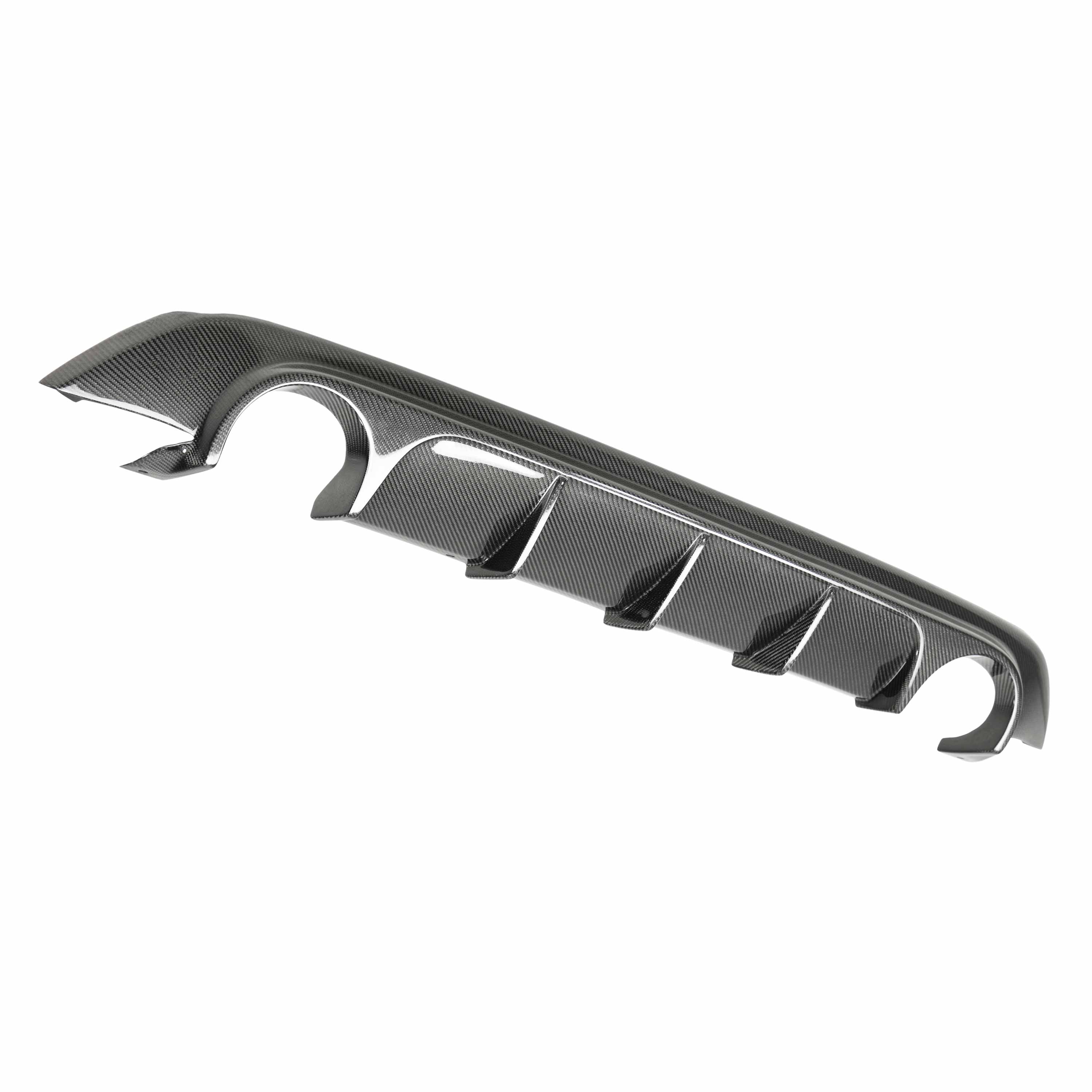 Image of TB-style carbon fiber rear lip for 2017-2022 Infiniti Q60