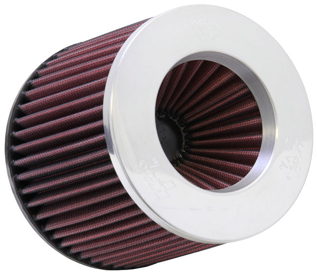 K&N - Reverse Conical Universal Air Filter - 3"FLG, 6"B, 5-1/4"T, 5"H; POLISHED TOP (RR-3003)