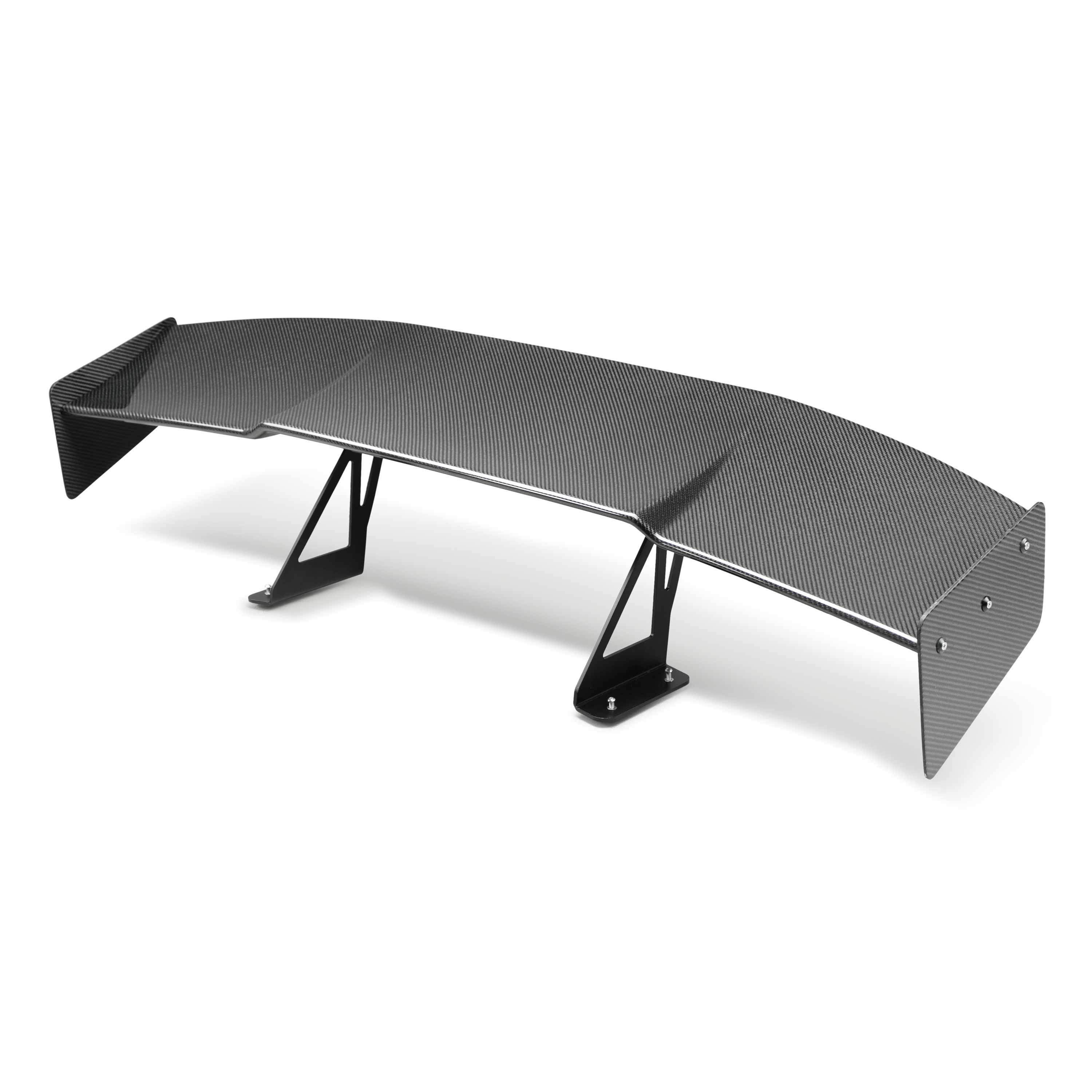 Image of GT-style carbon fiber rear spoiler for 2015-2021 Subaru WRX/STi