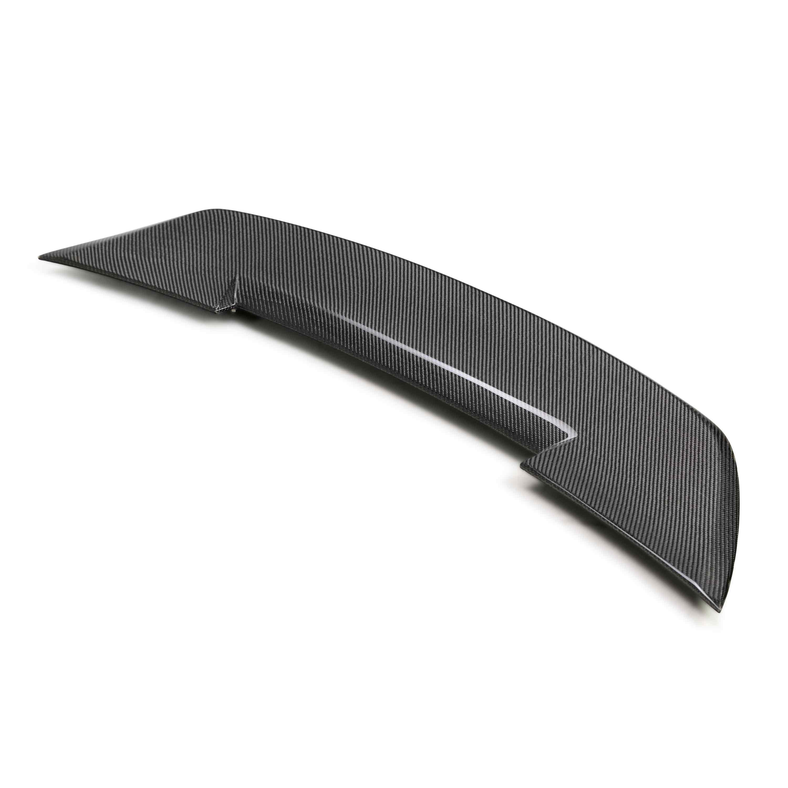 Image of TT-style carbon fiber rear spoiler for 2021-2023 Lexus IS300 / IS350 F Sport / IS500