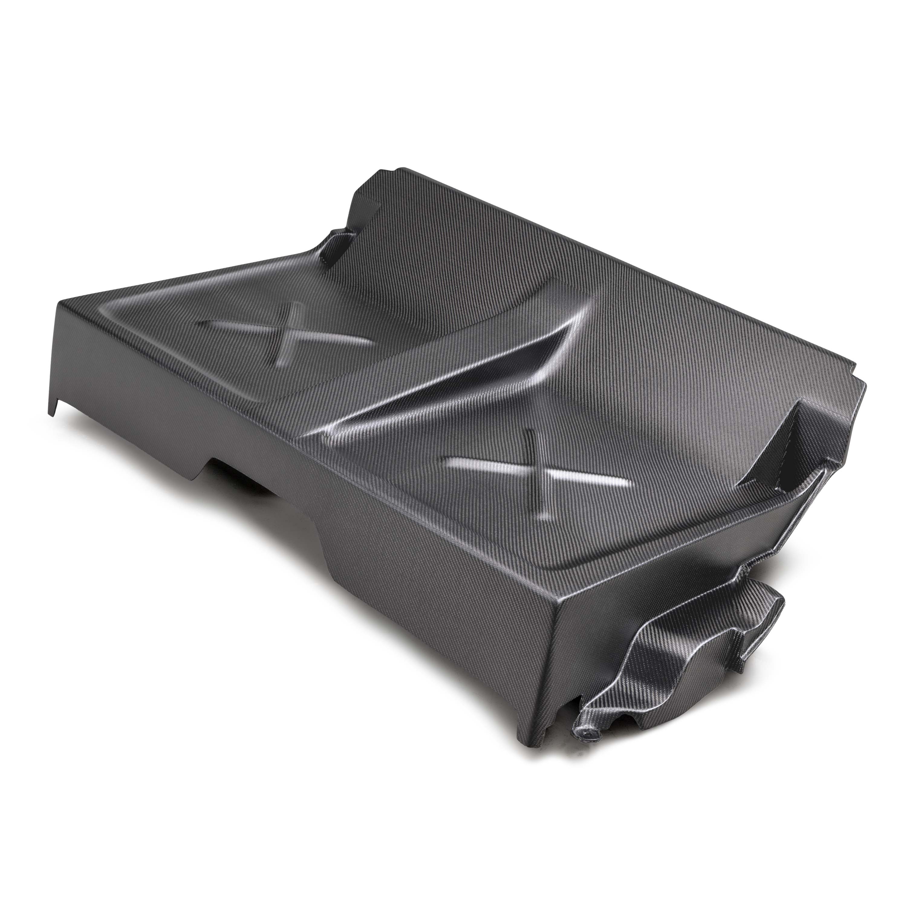 Image of Carbon fiber rear seat delete for 2023-2024 Toyota GR Corolla (Matte Finish)