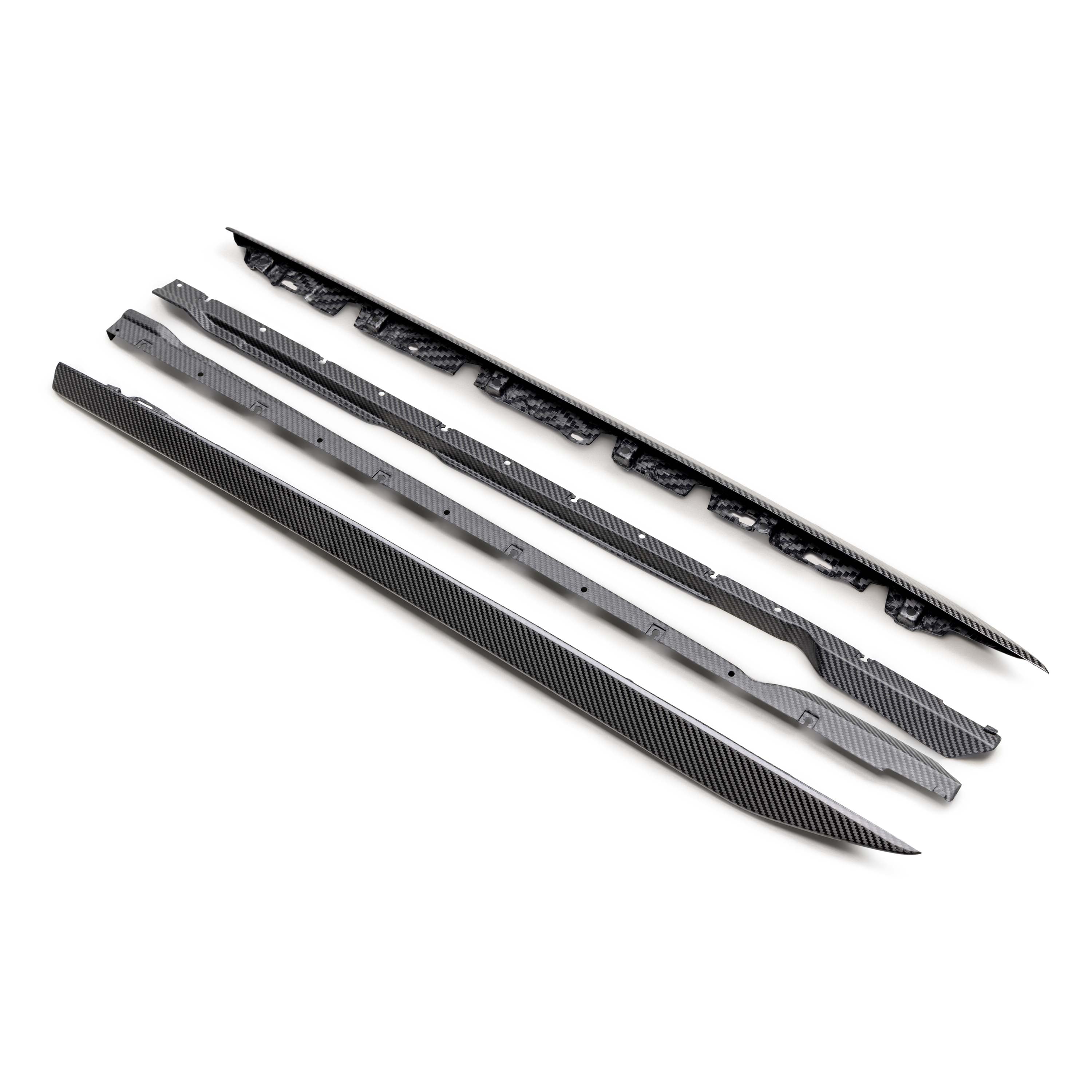 Carbon fiber rear roof trim for 2023-2024 Nissan Z