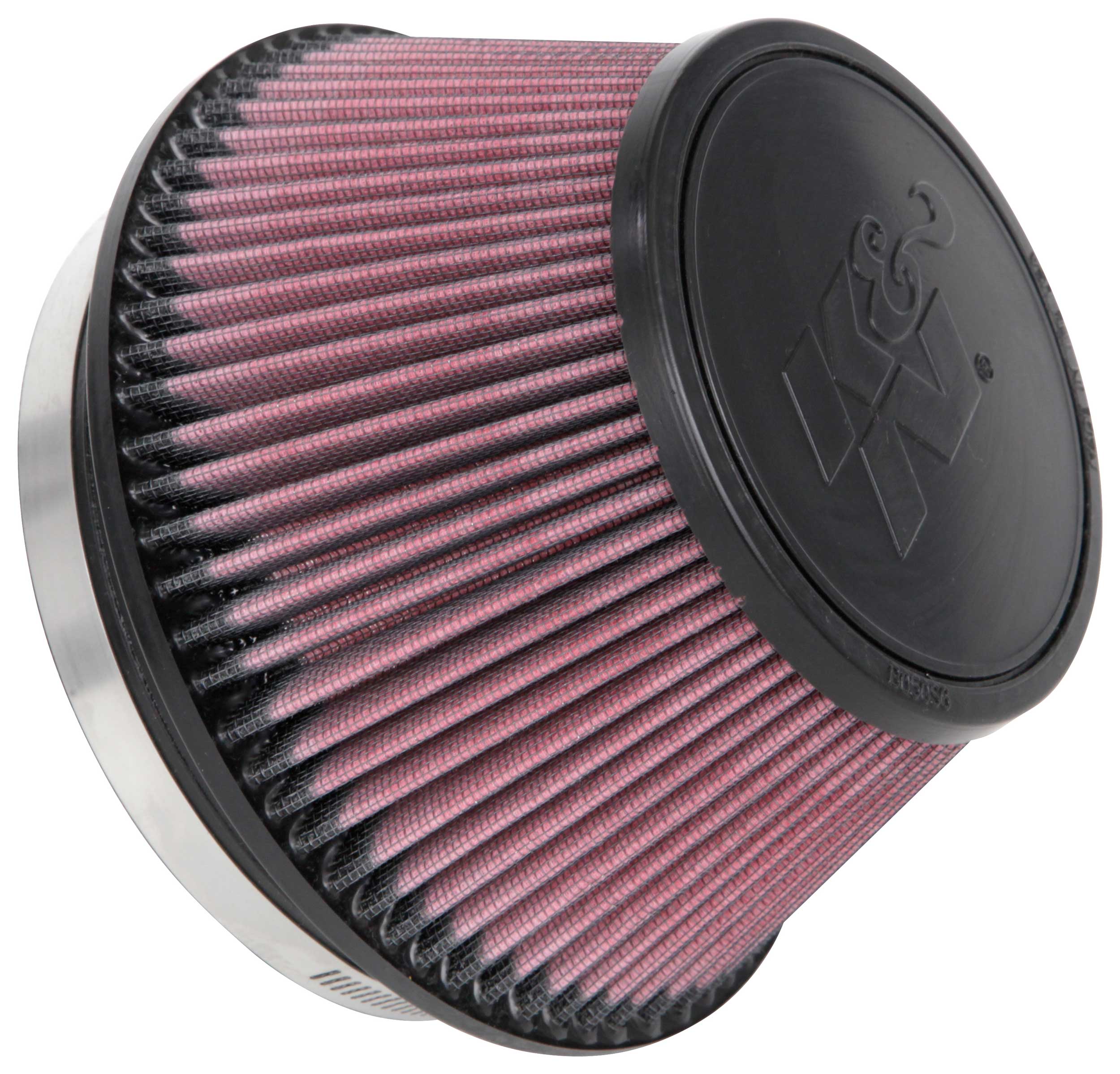 K&N - Universal Clamp-On Air Filter - 6"FLG, 7-1/2"B, 5-1/8", 4"H (RU-1009)
