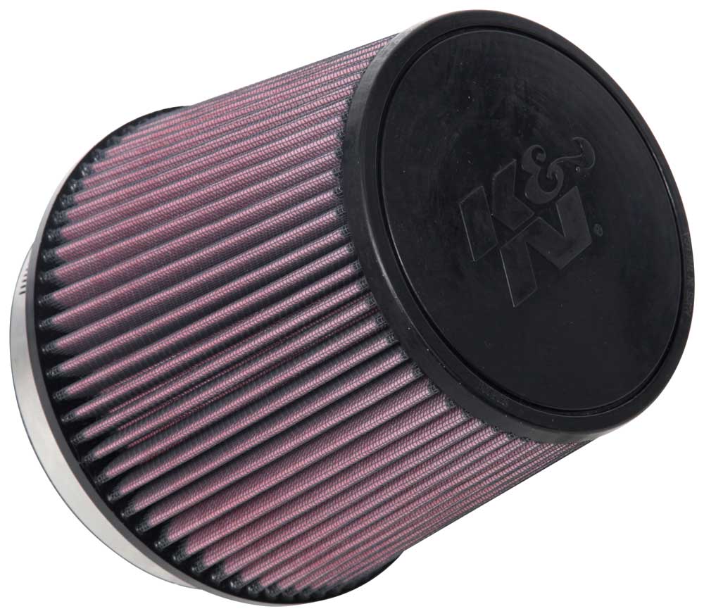 K&N - Universal Clamp-On Air Filter - 6"FLG, 7-1/2"B, 5-7/8"T, 6-1/2"H (RU-1014)
