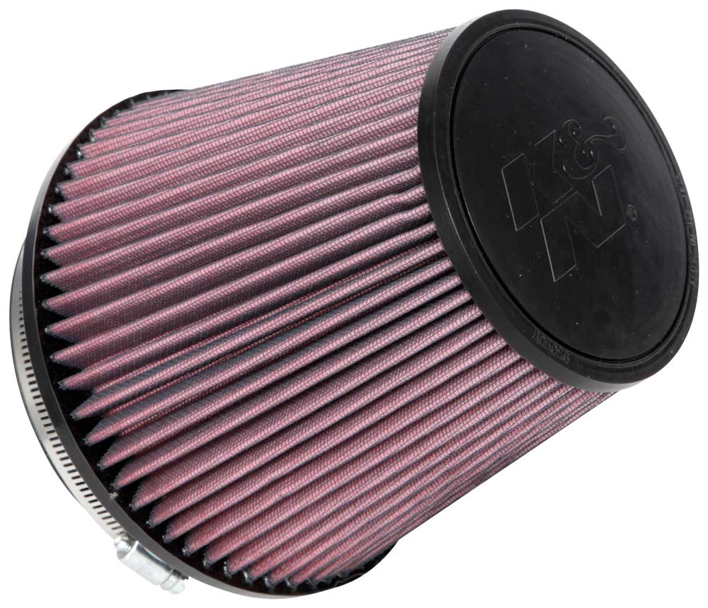 K&N - Universal Clamp-On Air Filter - 6"FLG, 7-1/2"B, 5"T, 6-1/2"H (RU-1042XD)