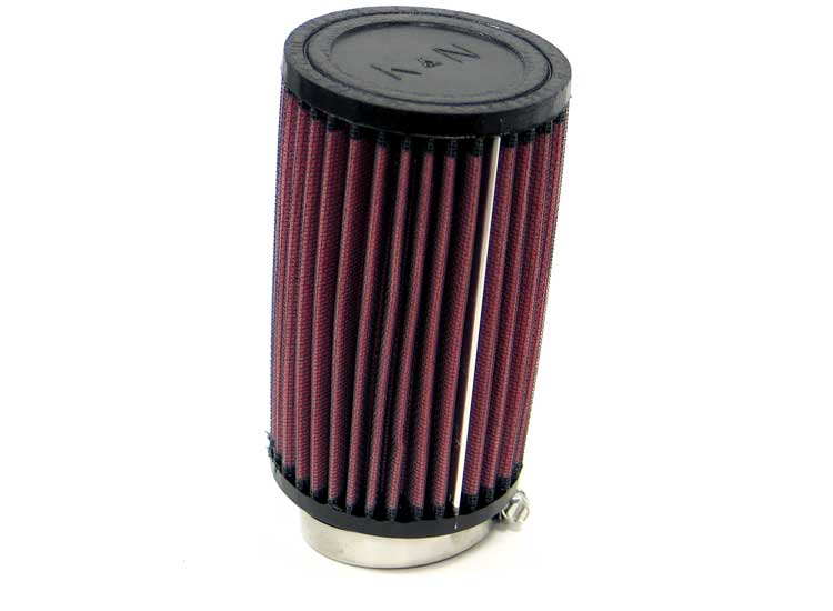 K&N - Universal Clamp-On Air Filter - 2-1/4"10 DEG FLG, 3-1/2"OD, 6"H (RU-1090)