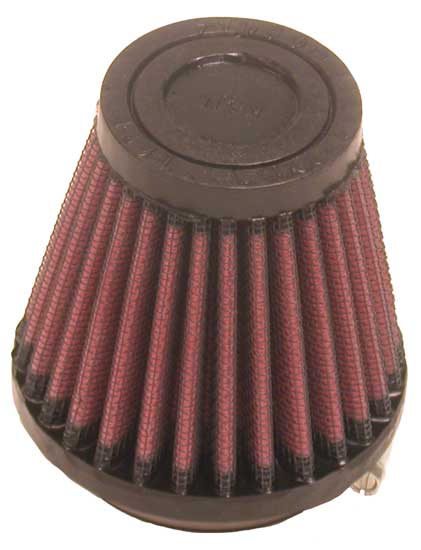 K&N - Universal Clamp-On Air Filter - 2"FLG, 3-1/8"B, 2"T, 3"H (RU-2580)