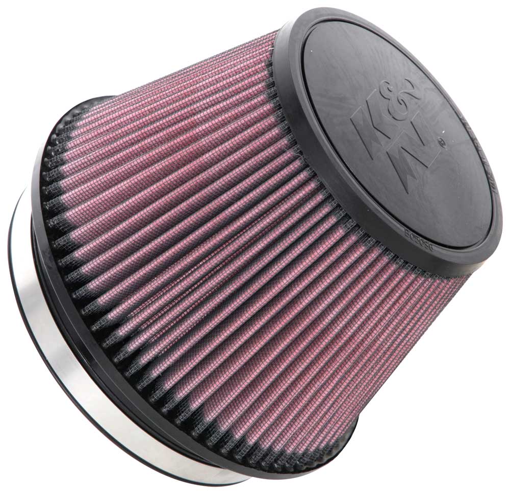 K&N - Universal Clamp-On Air Filter - 6"FLG, 7-1/2"B, 5"T, 5"H (RU-2960XD)