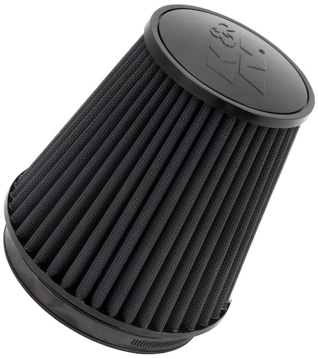 K&N - Universal Clamp-On Air Filter - 6"FLG, 7-1/2"B, 5-1/4"T; 7-1/2"H (RU-3101HBK)