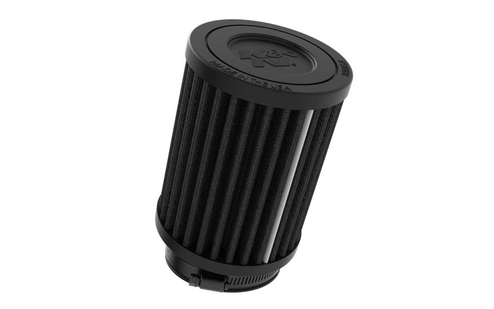 K&N - Universal Clamp-On Air Filter - 1-7/8" 10 DEG FLG, 3" OD; 4" H (RU-3130HBK)