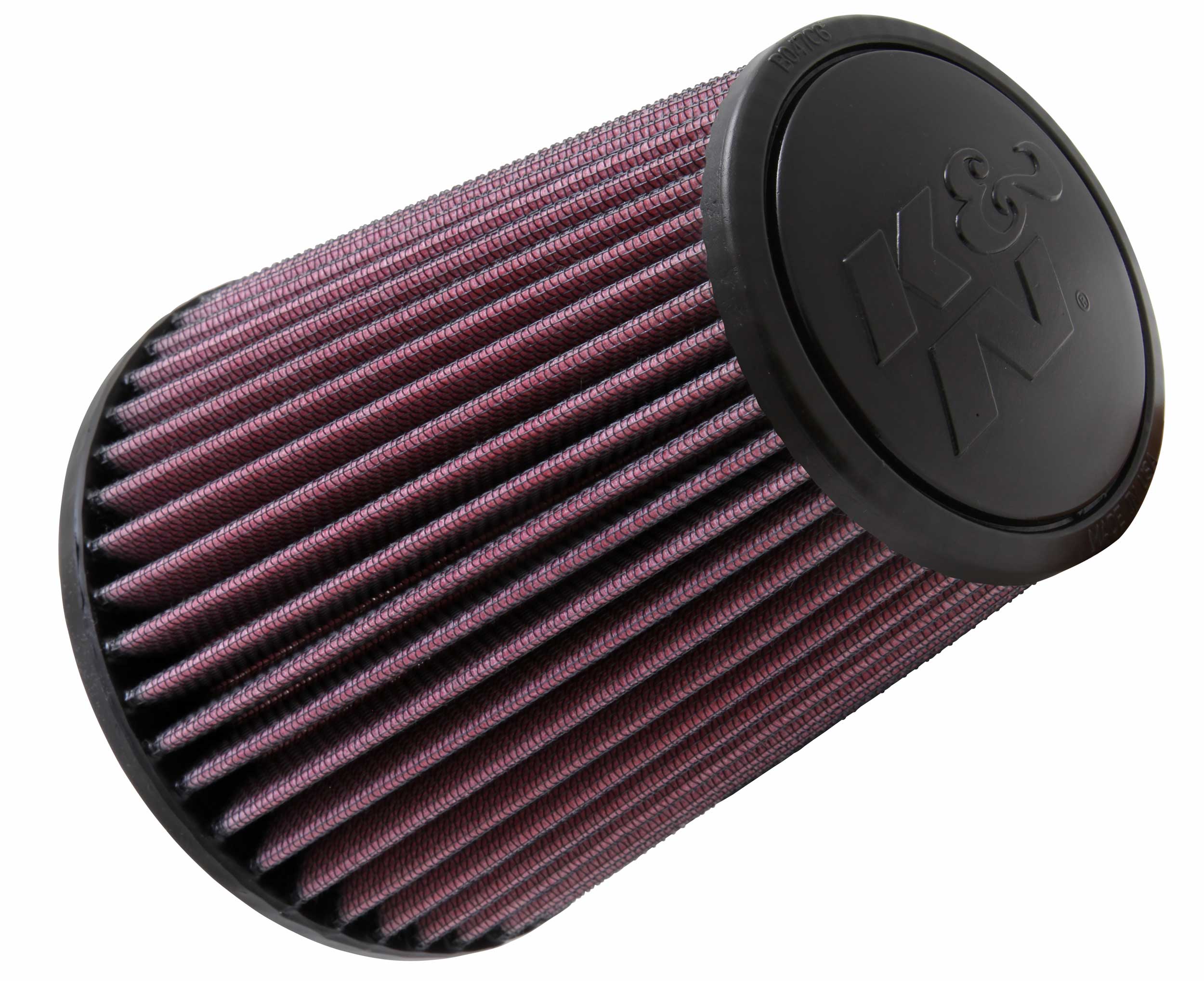 K&N - Universal Clamp-On Air Filter - 3-1/8"FLG, 5"B, 3-1/2"T, 6"H (RU-3250)