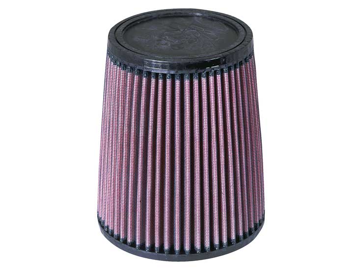 K&N - Universal Clamp-On Air Filter - 2-3/4"FLG, 5-7/8"B, 4-3/4"T, 7"H (RU-3610)