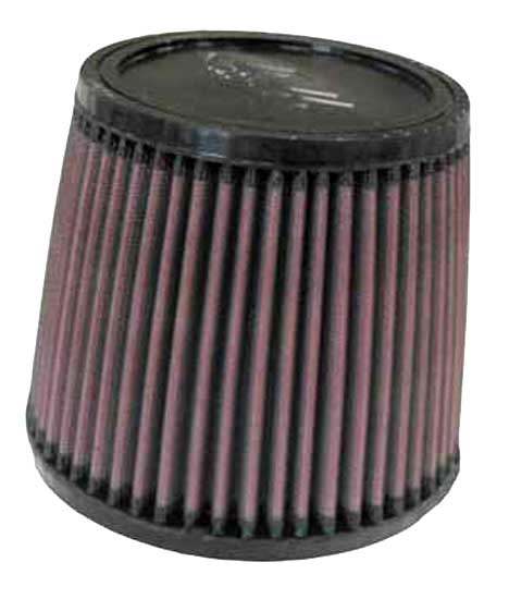K&N - Universal Clamp-On Air Filter - 2-3/4"FLG, 5-7/8"B, 4-3/4"T, 5"H (RU-4450)