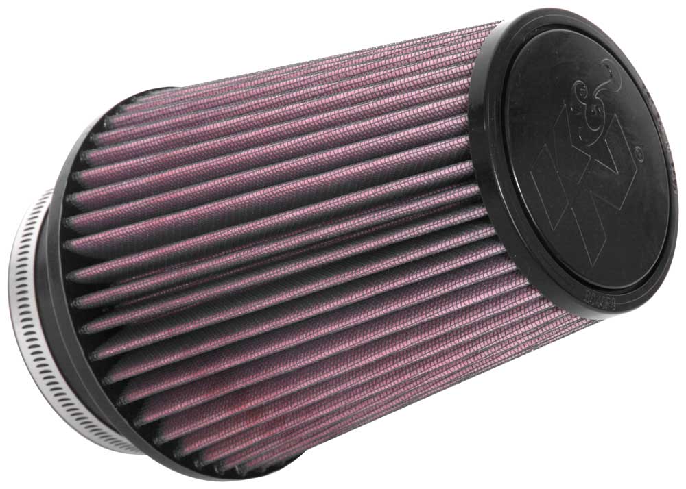 K&N - Universal Clamp-On Air Filter - 4"FLG, 6"B, 4"T, 7"H (RU-4680)