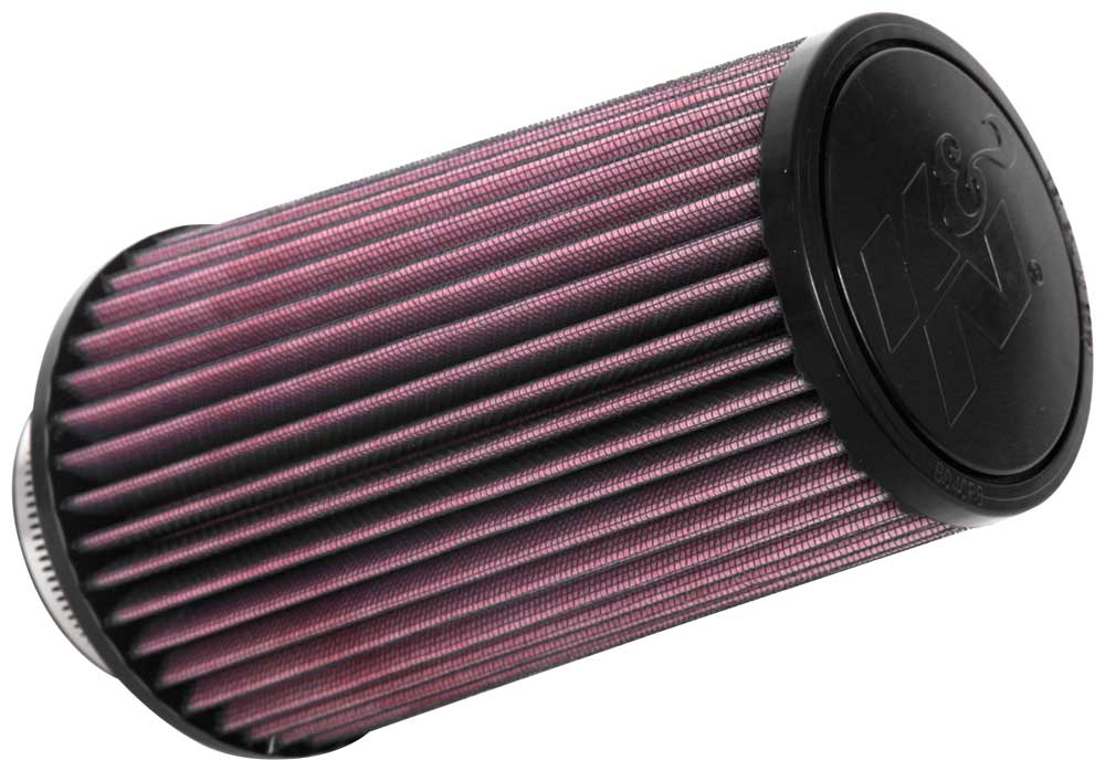 K&N - Universal Clamp-On Air Filter - 3"FLG, 5"B, 4"T, 7-7/8"H (RU-4690)