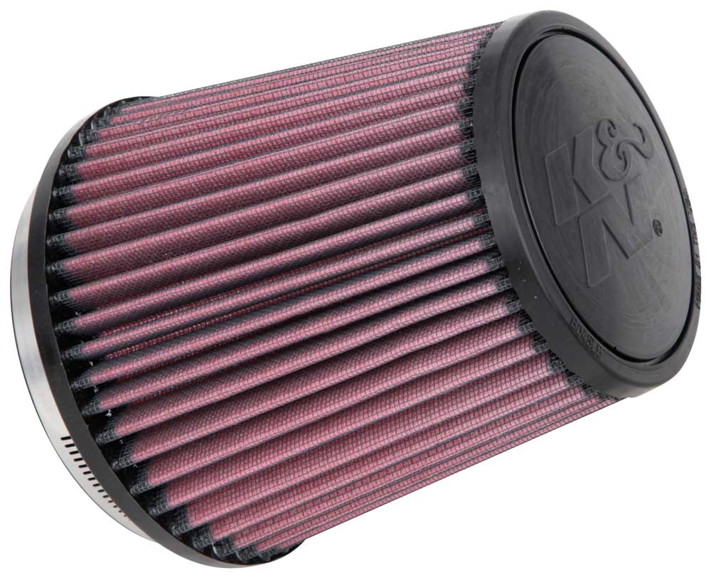 K&N - Universal Clamp-On Air Filter - 4-1/2"FLG, 5-7/8"B, 4-1/2"T, 6"H (RU-4740)