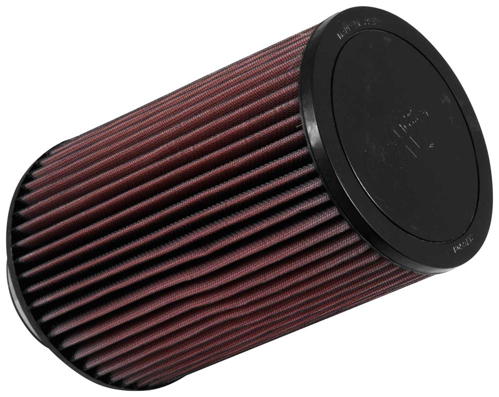 K&N - Universal Clamp-On Air Filter - 4"FLG, 6-3/4"B, 5-7/8"T, 9-1/2"H (RU-5045)