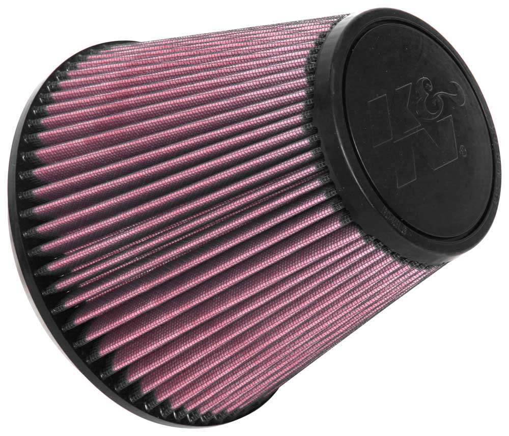 K&N - Universal Clamp-On Air Filter - 6"FLG, 7-1/2"B, 4-1/2"T, 6-1/2"H (RU-5107)