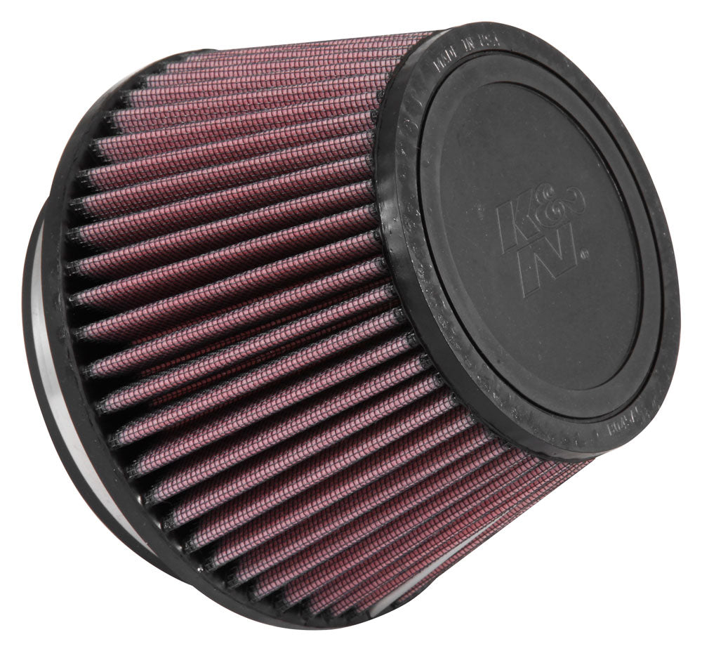 K&N - Universal Clamp-On Air Filter - 5"FLG, 6-1/2"B, 4-1/2"T, 4-1/8"H (RU-5163XD)