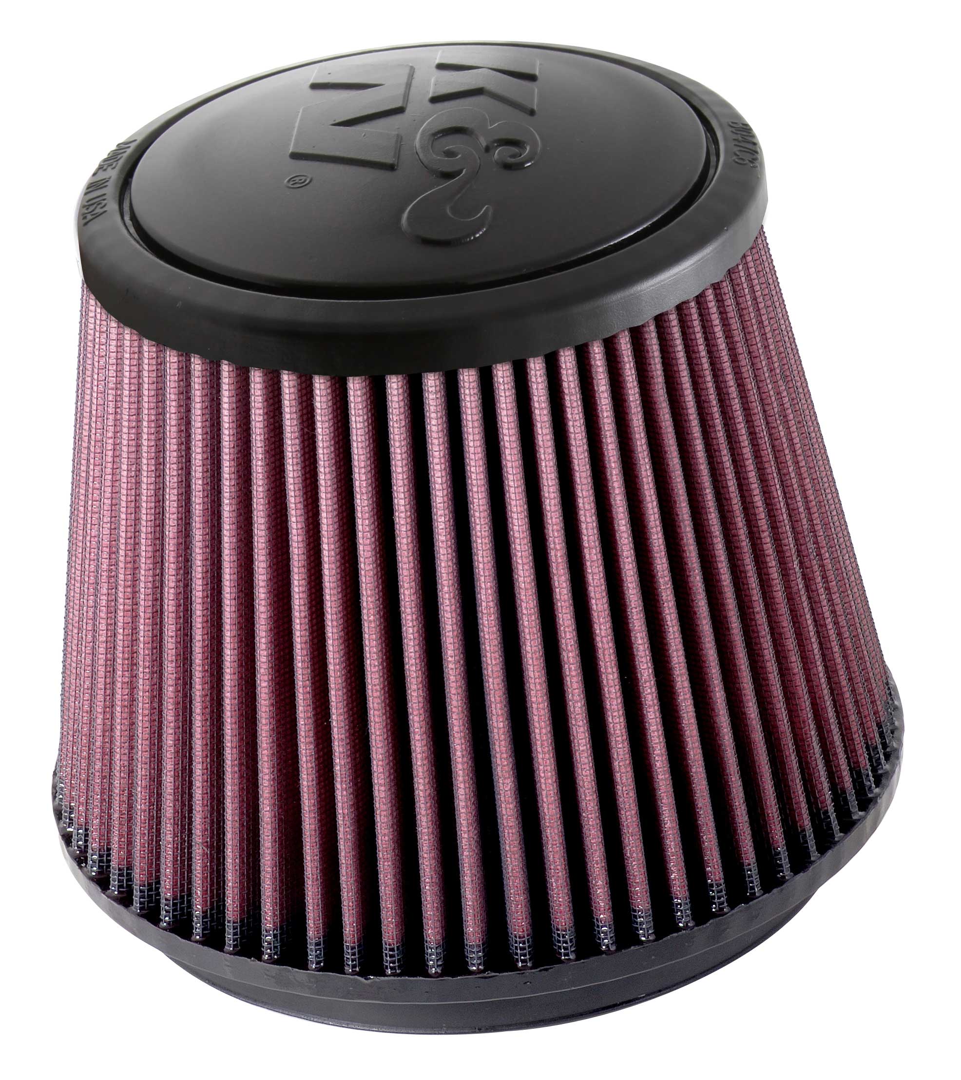 K&N - Universal Clamp-On Air Filter - 6"FLG, 7-1/2"B, 5-7/8"T, 6"H (RU-5173)