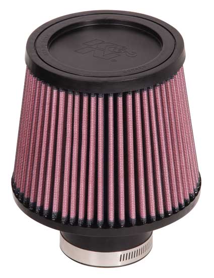 K&N - Universal Clamp-On Air Filter - 2-1/2"FLG, 6"B, 5"T, 5"H (RU-5174)
