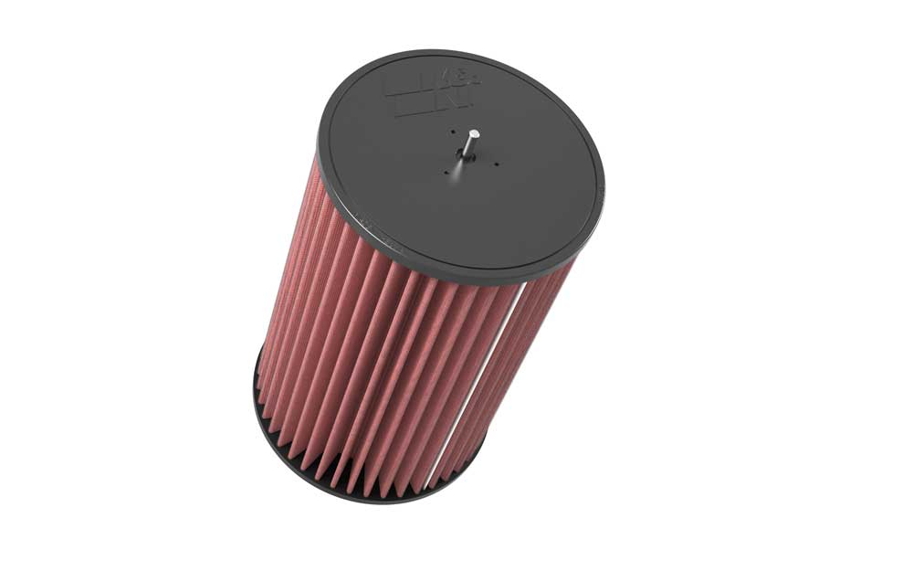 K&N - Universal Clamp-On Air Filter - 4-1/8"FLG, 7-3/8"B, 7"T W/STUD, 11-1/2"H (RU-5181)