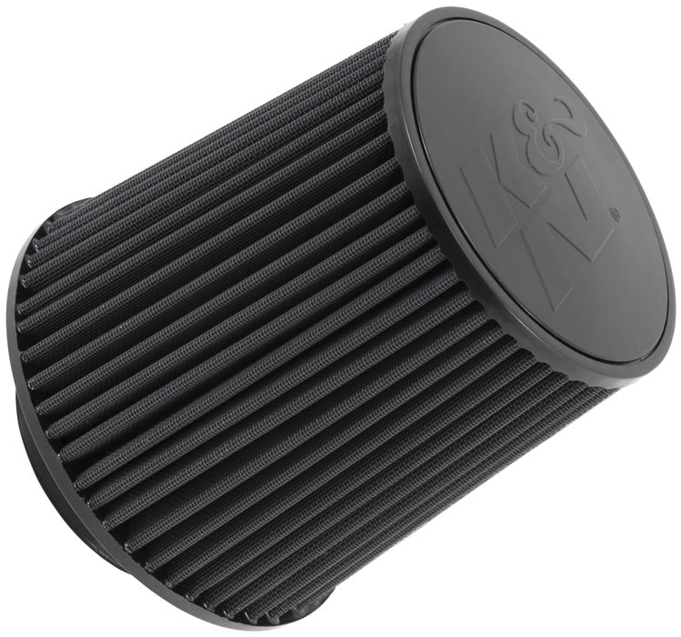 K&N - Universal Clamp-On Air Filter - 4-1/2"FLG, 8"B, 6-5/8"T; 8"H (RU-5283HBK)