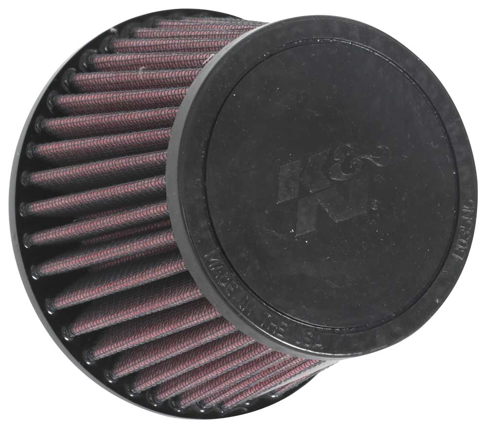 K&N - Universal Clamp-On Air Filter - 2-1/2"FLG, 4-1/2"B, 3-1/2"T, 3-3/16"H (RU-8100)