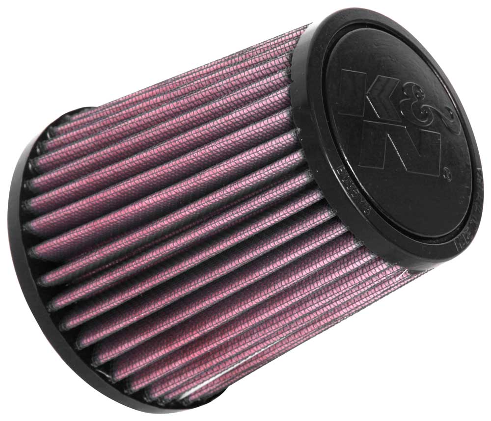 K&N - Universal Clamp-On Air Filter - 2-1/2"FLG, 4-1/2"B, 3-1/2"T, 5"H (RU-9630)