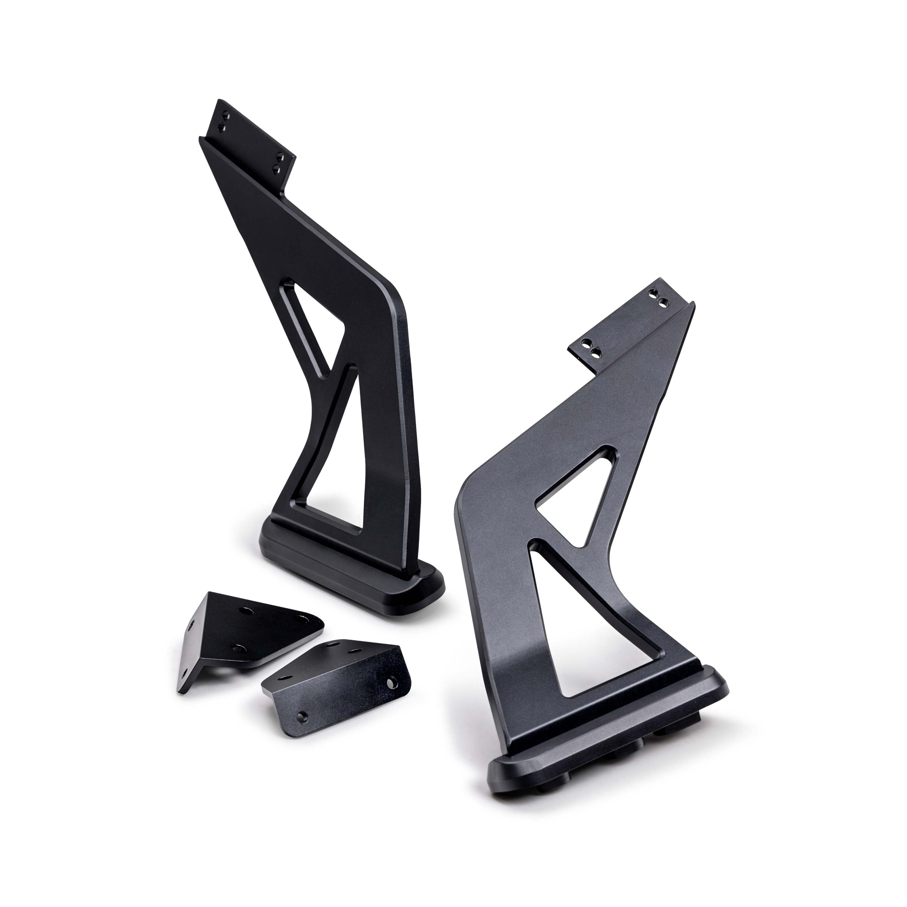 Image of Carbon fiber spoiler mounting bracket for 2023-2024 Honda Civic Type R