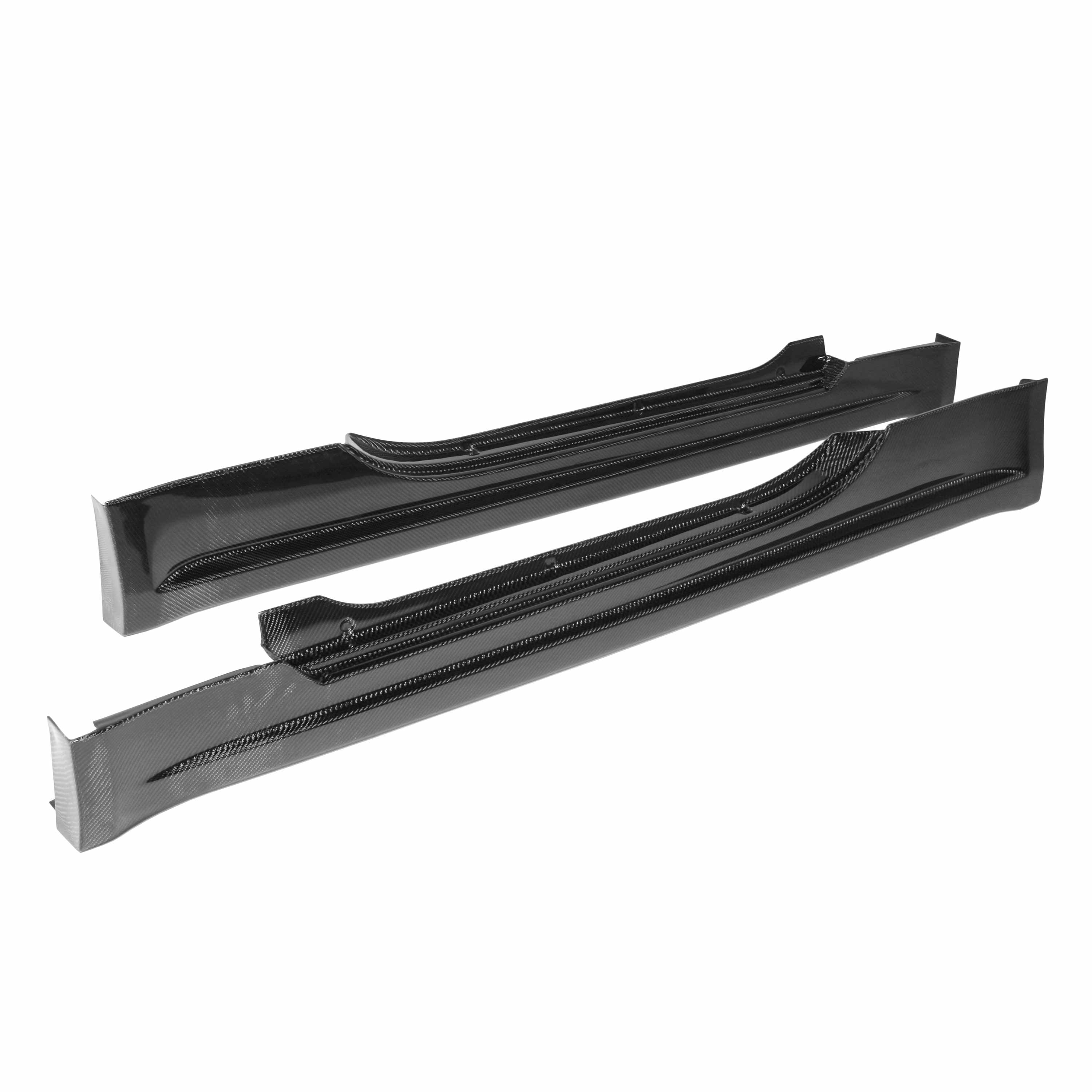 Image of SA-style carbon fiber side skirts for 2003-2008 Nissan 350Z
