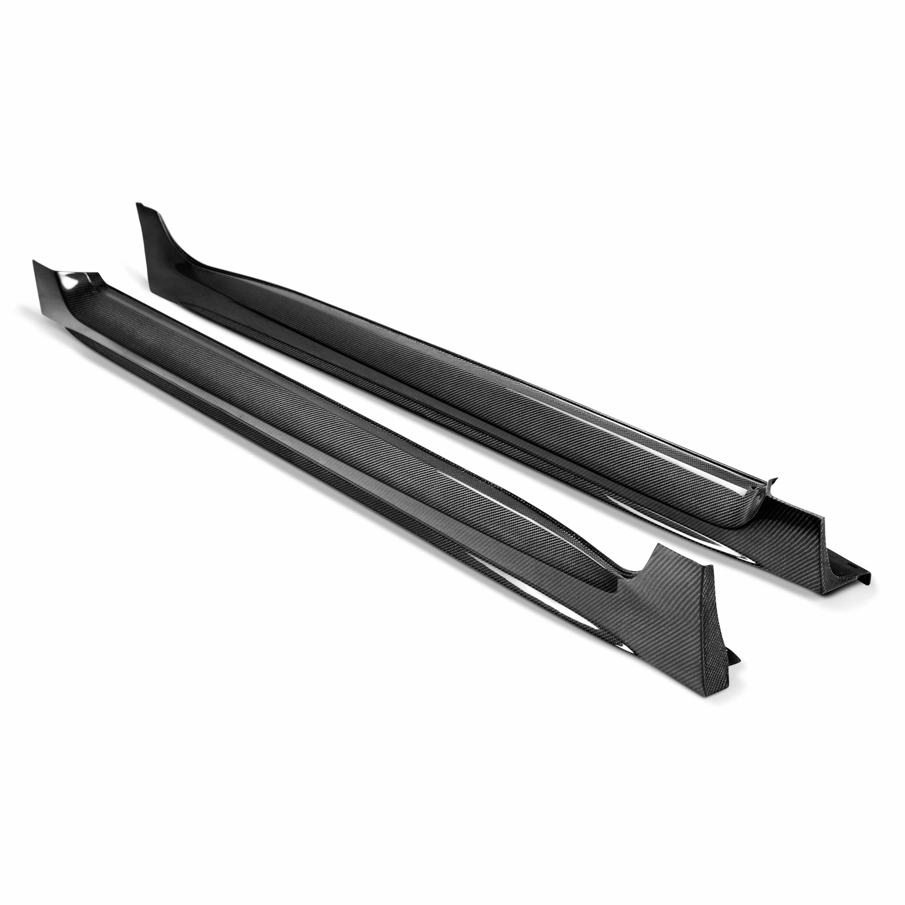 Image of OE-style carbon fiber side skirts for 2015-2021 Subaru WRX/STi