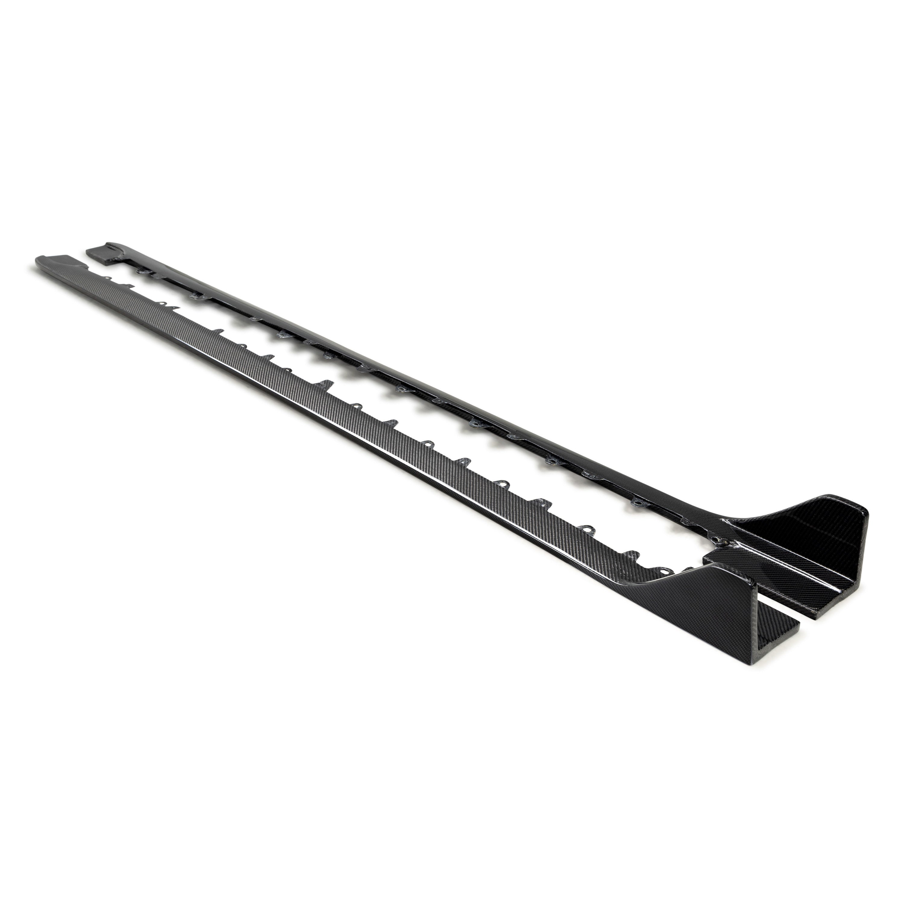 Image of Carbon fiber side skirts for 2021-2023 Lexus IS300 / IS350 F Sport