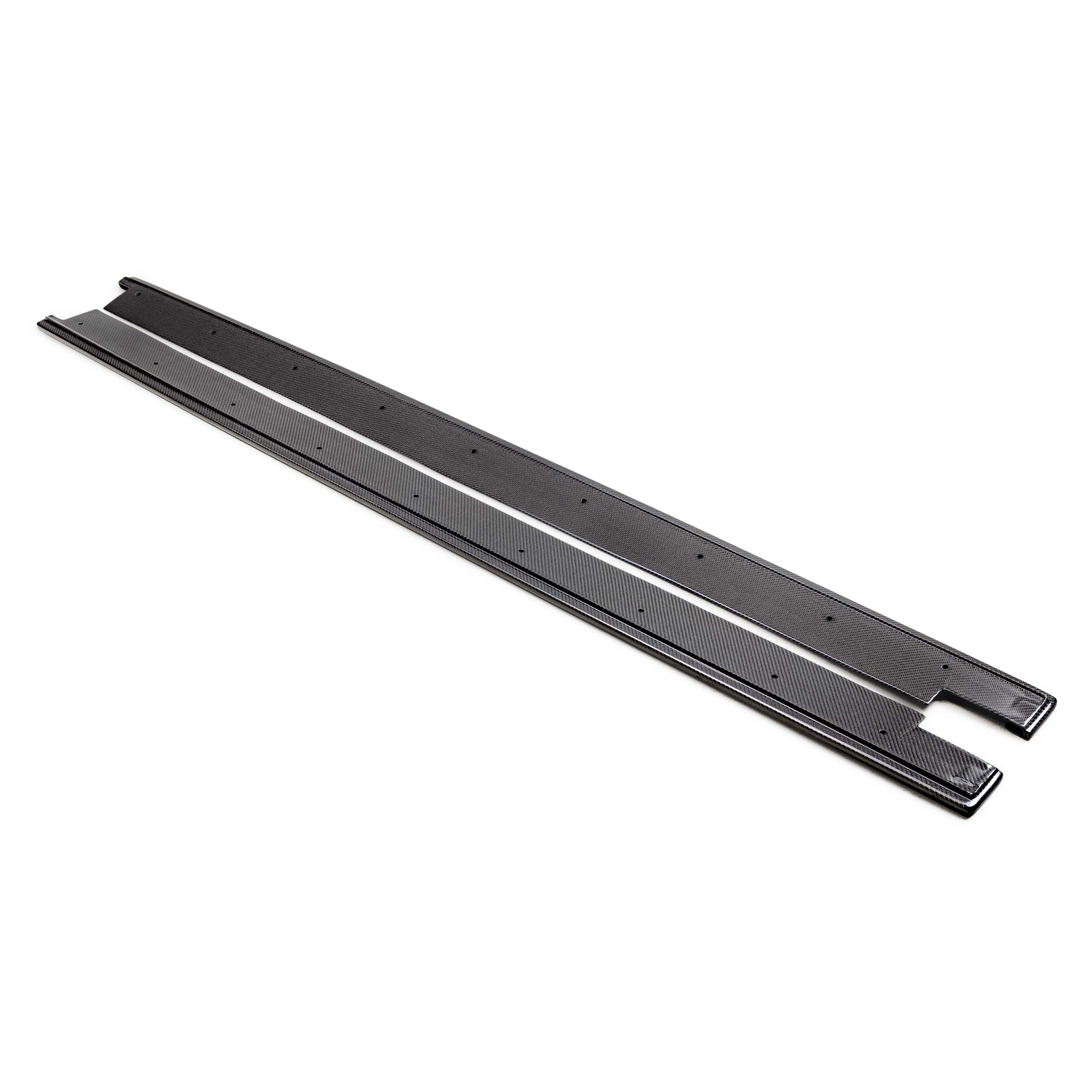 Image of MB-style carbon fiber side skirts for 2023-2024 Toyota GR Corolla