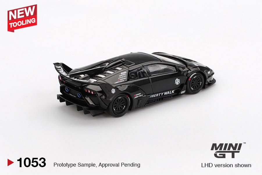 Mini GT - 1/64 Lamborghini Murcielago GT EVO Silhoutte BLACK