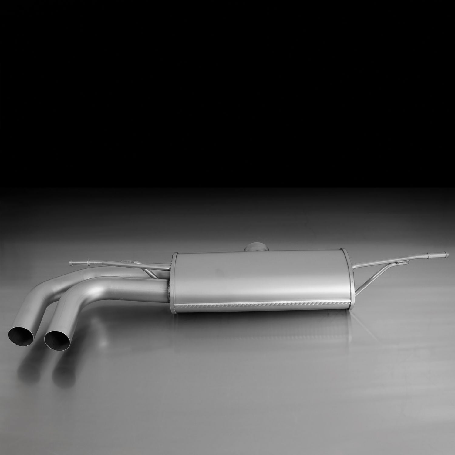 Sport Exhaust for Audi A3 Quattro Type 8V (MY 2014-) Racing | 2x 84mm Street Race Chrome Tips