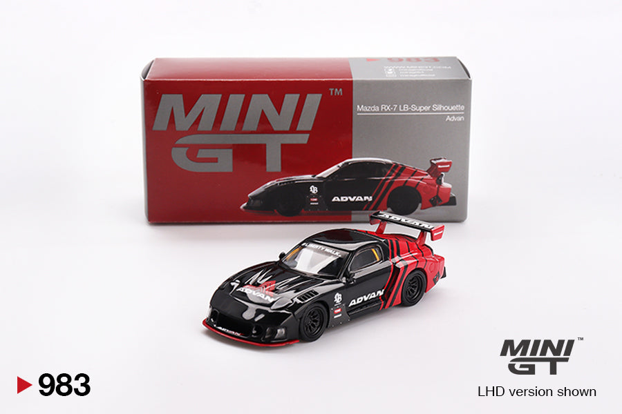 Mini GT - 1/64 Mazda RX7 LB-Super Silhoutte ADVAN 2024