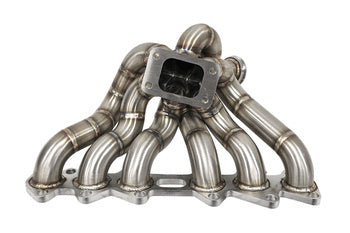 Toyota Supra 2JZ-GTE T46 93-98 Black Steel Exhaust Manifold